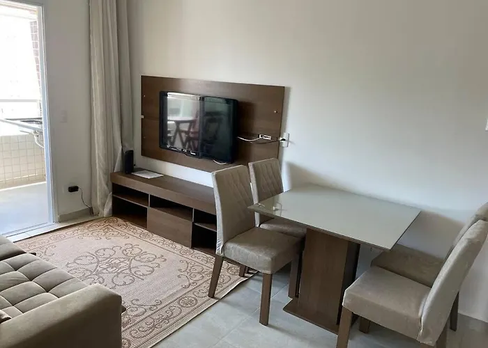 Apt Com Suite+Vaga+Wi-Fi Menos De 90 Mts Da Praia